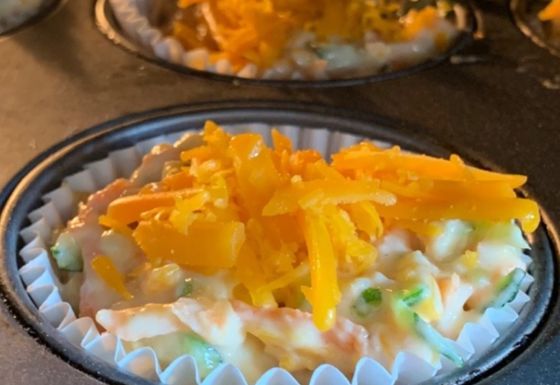 Image for Tadhg's Cheese and Courgette Muffins