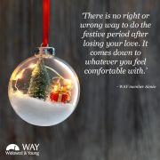 Image for WAY members share their tips on coping with Christmas