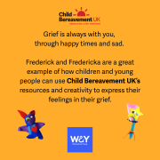 Image for Half-term Halloween craft activity for bereaved children